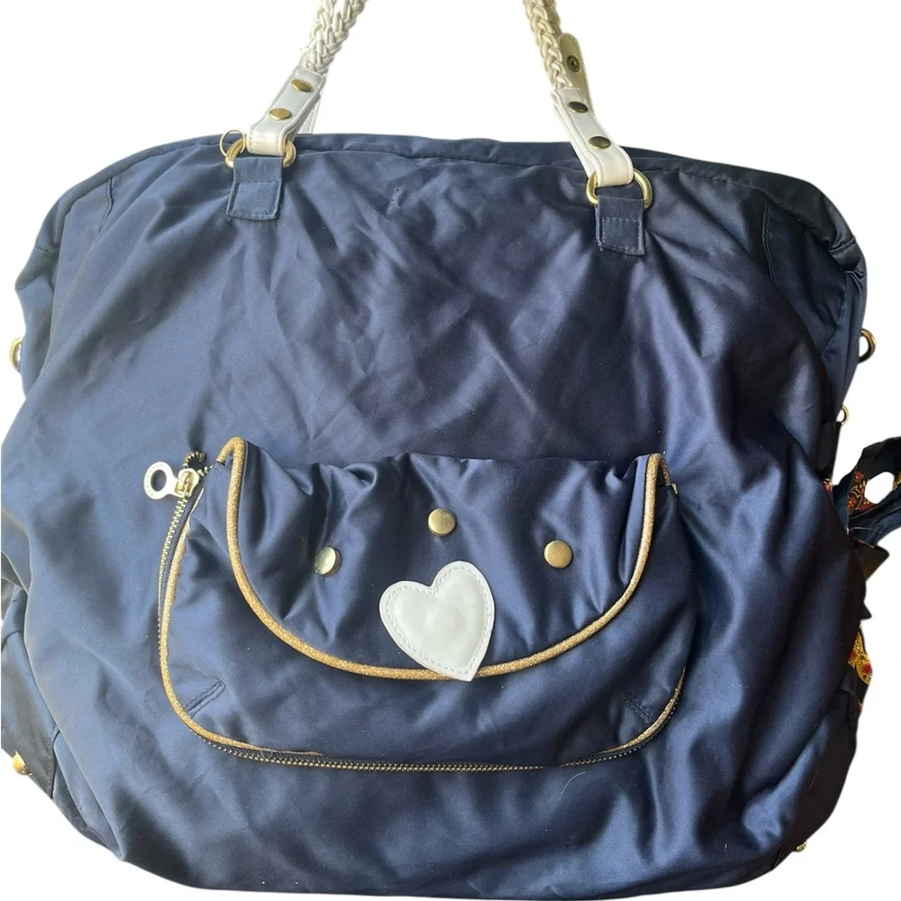 Dominique Marie limited travel / diaper or hospital Detachable Strap bag